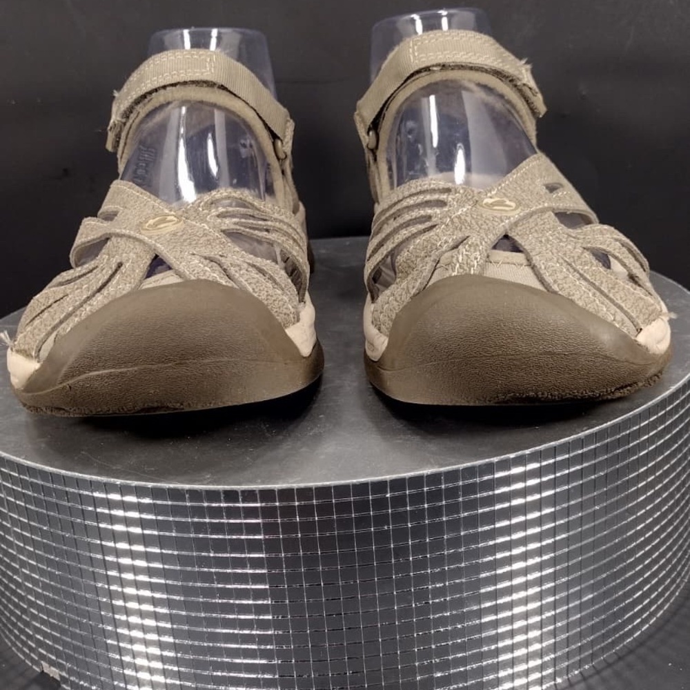 Kenn Stylish Women's Sandals in Tan by size 8.5 pre owned Exellent condition - Picture 11 of 14